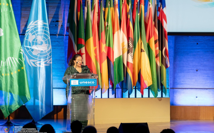 Semaine africaine organisée par l’UNESCO : la RDC mobilise la communauté internationale à Paris pour une gouvernance durable de l’eau et la préservation du Bassin du Congo therese 260519 01 01