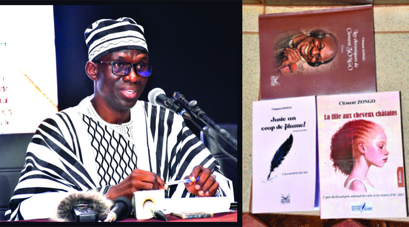 Littérature: l’écrivain Clément Zongo dédicace trois ouvrages clement zongo 260608