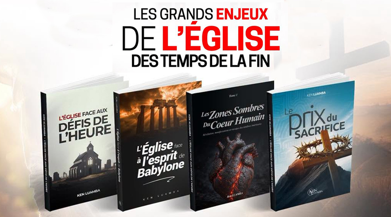 « Les enjeux de l'Église du temps de la fin » : le pasteur Ken Luamba publie une série de quatre ouvrages pasteur ken 262629