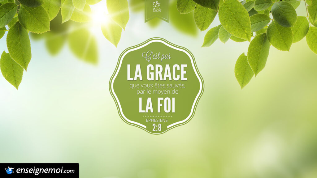 Sauvés par grâce, reçus par la foi (Éphésiens 2:8) emci 260704