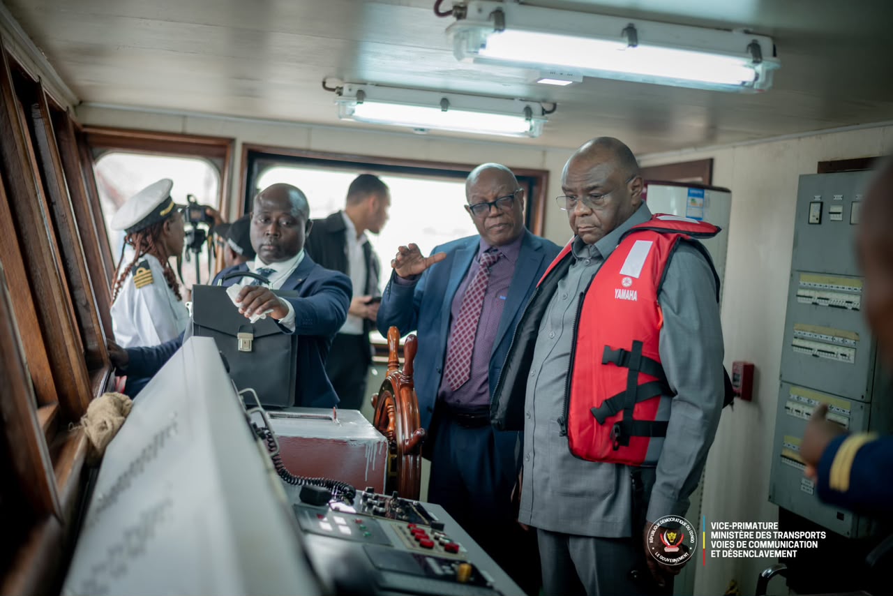 Kindu : Jean-Pierre Bemba inaugure un baliseur de la RVF après plus de 50 ans d’attente